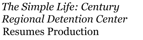 The Simple Life: Century Regional Detention Center Cancelled After Five Episodes