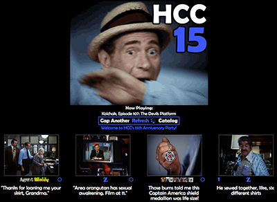 The HCC gallery, captured during a rare moment when Kolchak was running.